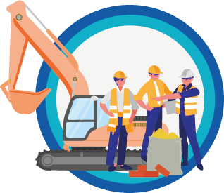 Variaci�n mensual e interanual del sector de la construcci�n