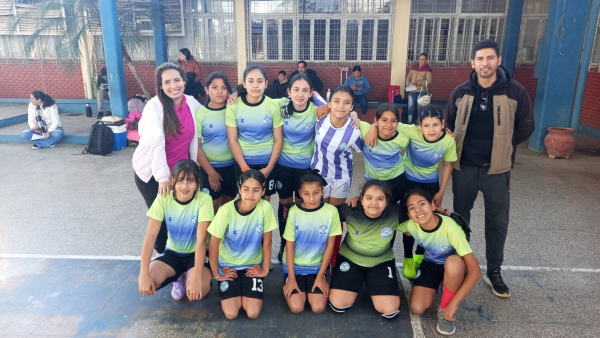Futsal Femenino Sub 12 Convivencias Interescolares  en la Escuela Pablo Pizzurno