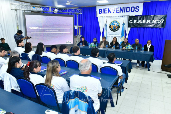 Presentaron la Terminalidad Educativa Nivel Secundario en el Club San Martín