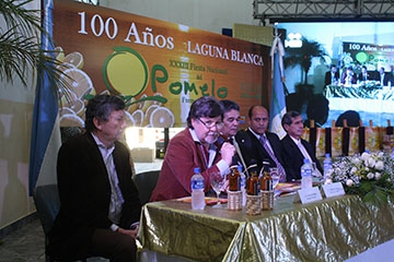 Aprestos para la edicin 2014  de la Fiesta Nacional del Pomelo.