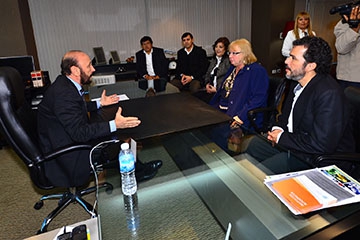 Insfrn con la titular de la CENEA Luisa Boero.