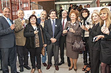 Zorrilla recibi aula taller mvil para acentuar la formacin profesional y capacitacin laboral.