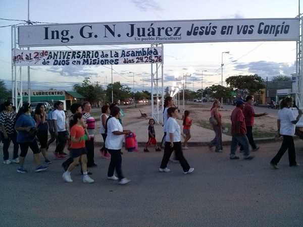 Ingeniero Jurez: gran adhesin a las actividades para instaurar hbitos saludables en los pobladores.