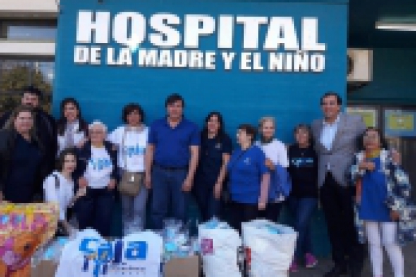 DONACIONES AL HOSPITAL DE LA MADRE Y EL NI�O