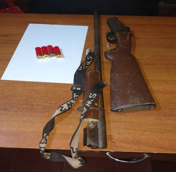 La Frontera: la Policía secuestró un arma de fuego un operativo en la zona rural.