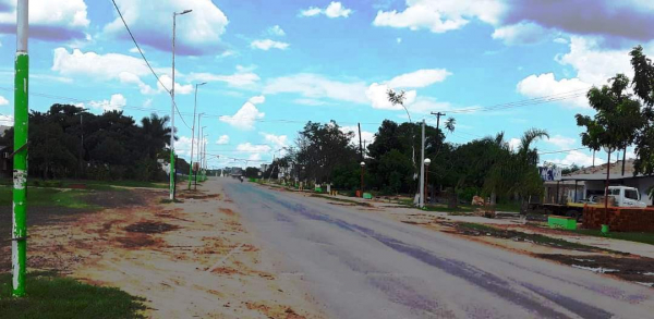 Ibarreta: Hallan a hombre sin vida sobre la avenida 25 de Mayo.