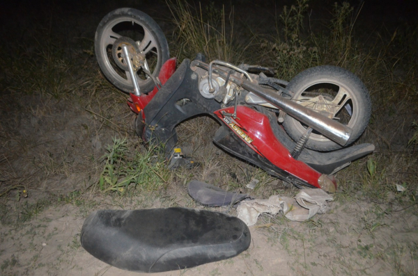 Clorinda. Cay en una zanja con la moto y termin perdiendo la vida