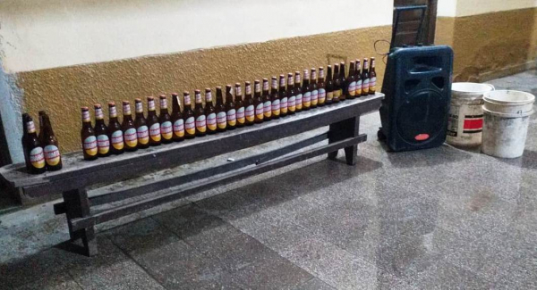 Pirané: cuatro detenidos por violar la cuarentena y circular  alcoholizados en un vehículo con bebidas alcohólicas