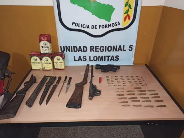 Lucha contra la caza furtiva: La Polica secuestr varias armas de fuego durante operativos en zona rural.