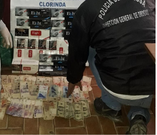 Clorinda. La Polica detuvo a un hombre por realizar delivery de drogas