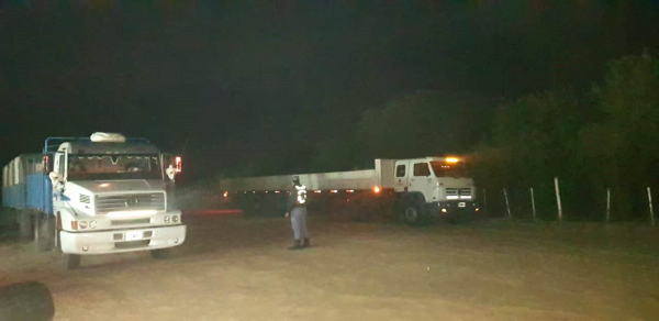 Villa General Gemes: Tres transportistas de la provincia de Mendoza  desviaron su hoja de ruta y terminaron detenidos