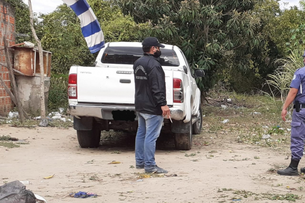 La Polica secuestr otra camioneta melliza, esta vez en Laguna Blanca