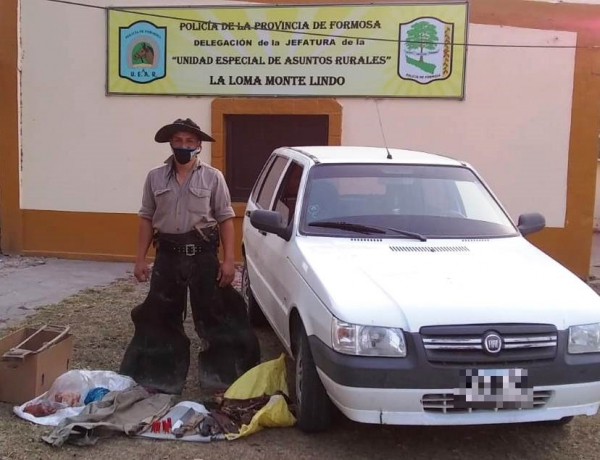 Laguna Gallo: UEAR detuvo a dos sujetos involucrados en un caso de abigeato perpetrado en Colonia El Pombero