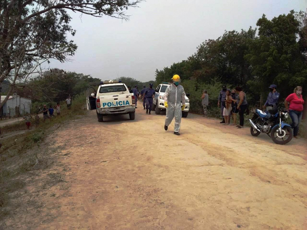 Clorinda: Motociclista muri tras protagonizar un accidente