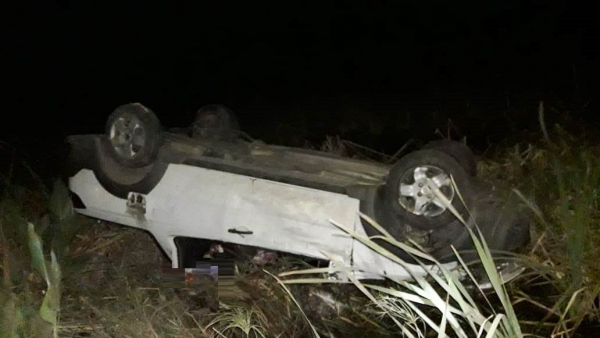 Gran Guardia:  Vuelco fatal en la Ruta Provincial 16, un hombre falleci y otro result con lesiones.