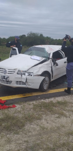 Siniestro vial con vctima fatal sobre la Ruta  Nacional N 11, frente al barrio Nueva Pompeya