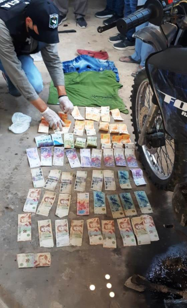 Un empleado desleal fue detenido y se secuestr una importante suma de dinero