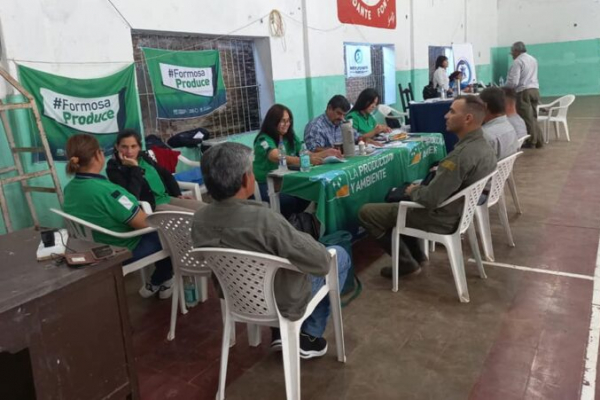 Formosa Registra desarroll una jornada en Comandante Fontana