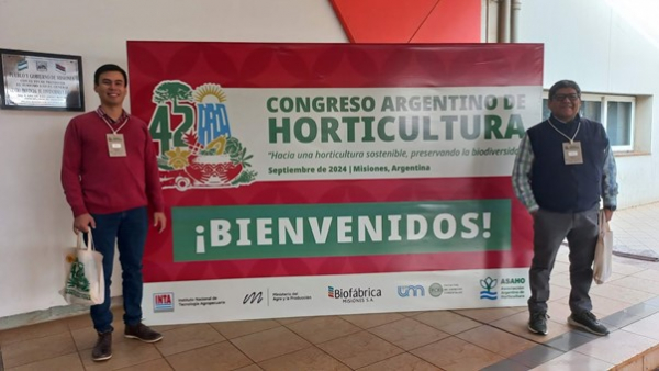 El CEDEVA particip del 42 Congreso Nacional de Horticultura y present importantes avances