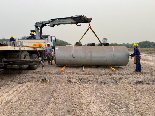 Llegaron ms elementos claves para la construccin de la futura Planta Industrial que producir Arrabio Verde