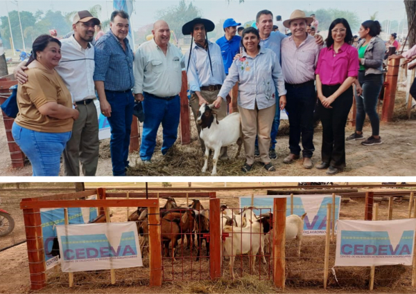 El CEDEVA de Laguna Yema partici en la 2da Expo Feria de Ganado Menor de Pozo de Tigre