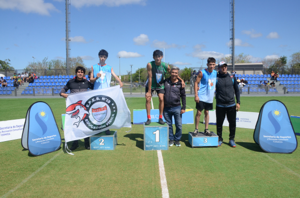 El atletismo sub 18 con ganadores