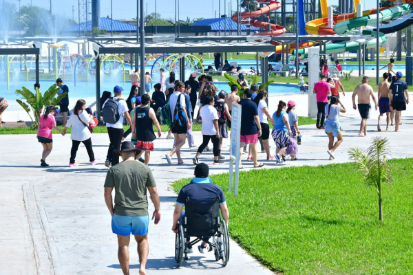 Mes de la Inclusin: Alumnos de escuelas especiales disfrutaron del Parque Acutico