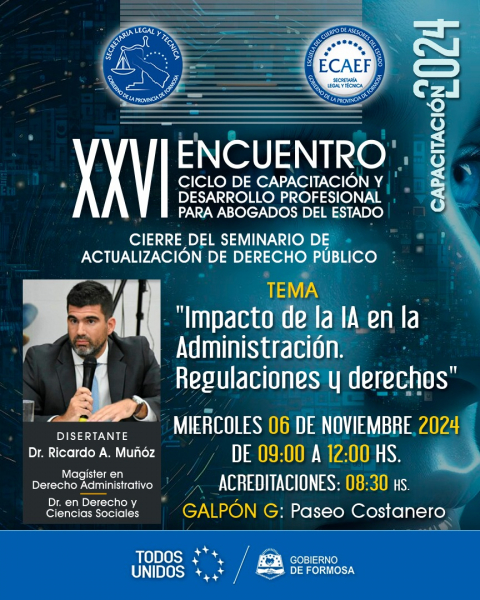 XXVI Encuentro de los Ciclos de Capacitacin y Desarrollo Profesional para Abogados del Estado