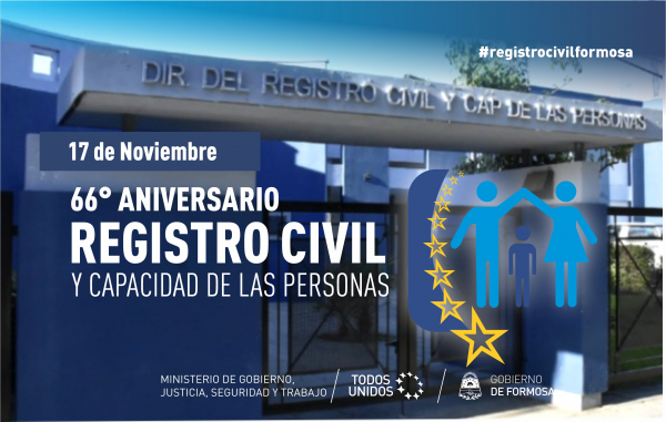 66 ANIVERSARIO DEL REGISTRO CIVIL Y CAPACIDAD DE LAS PERSONAS