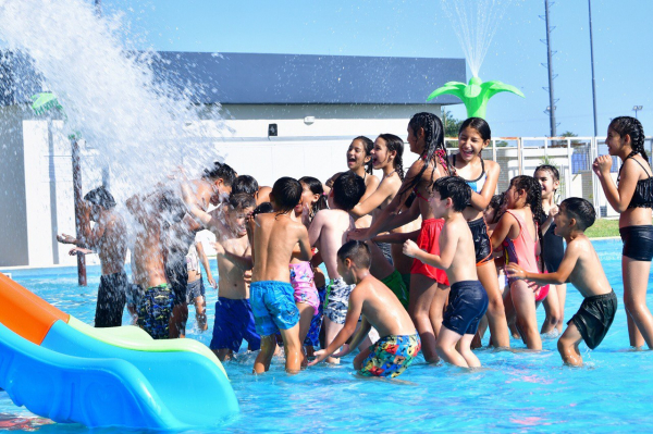 Todo listo para empezar las colonias de vacaciones y las clases de aquagym