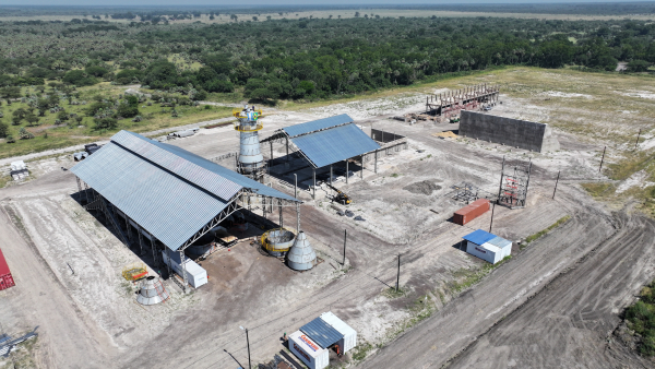 Fermosa Biosiderrgica: sin pausa continan los trabajos de construccin de la planta industrial