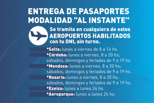 ENTREGA DE PASAPORTE MODALIDAD 