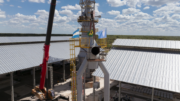 Un nuevo logro en la construcción de la planta industrial 