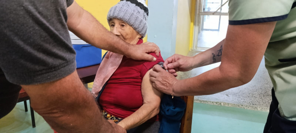 Comenzó la vacunación antigripal en Gimnasio Terapéuticos