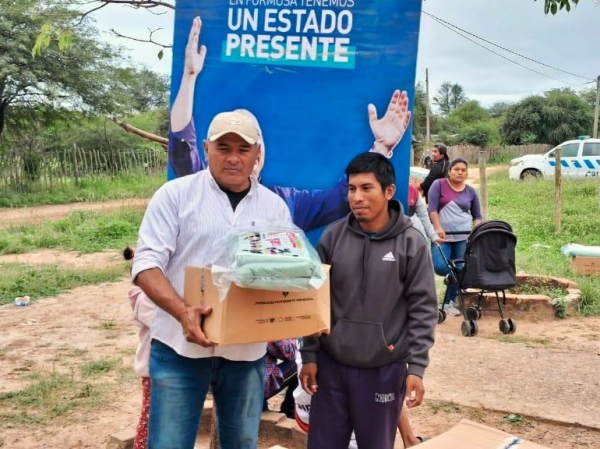 El Gobierno de Formosa continúa garantizando asistencia alimentaria a comunidades aborígenes