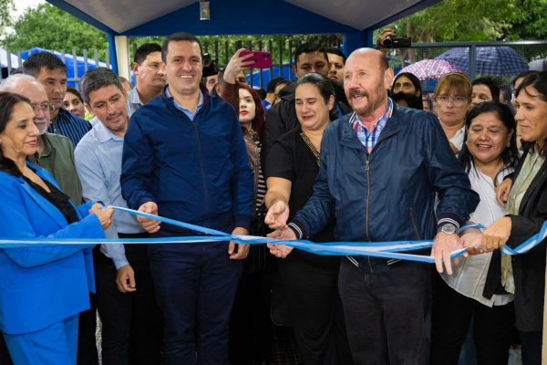 El gobernador Insfrán inauguró obras de refacción y ampliación del Espacio ECO y del Plan Provincial Alimentario Nutrir