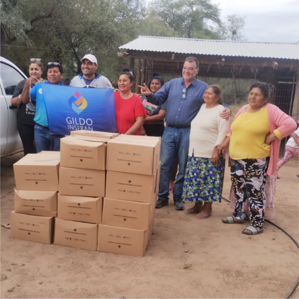 Las Lomitas recibió una nueva partida de cajas alimentarias de la modalidad aborigen