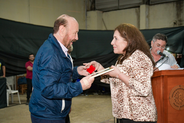 Insfrán participó del agasajo por el aniversario del Hospital de la Madre y el Niño