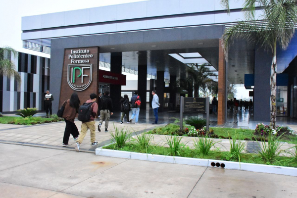 Comenz el segundo cuatrimestre en el flamante edificio del Instituto Politcnico Formosa