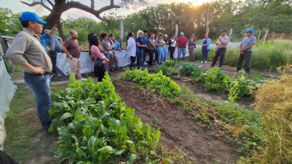 Se realiz una jornada de capacitacin en horticultura en Las Lomitas