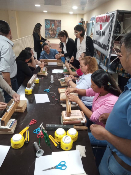 Taller de encuadernación