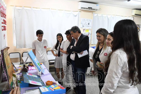 Para conmemorar el D�a de la Educaci�n T�cnica, realizaron un acto y un muestreo de trabajos