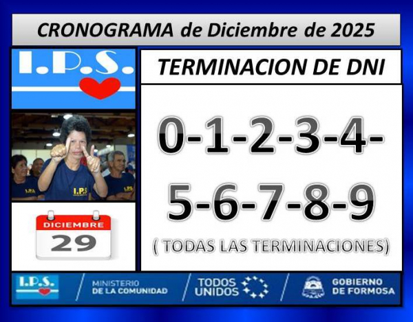 Cronograma - Diciembre de 2025