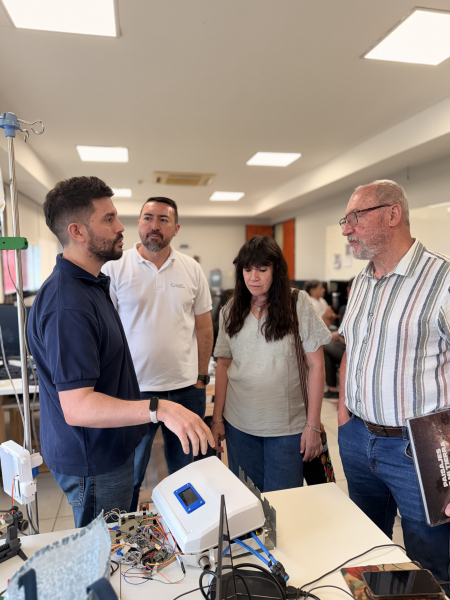 Edgardo Calandri destac� el crecimiento cient�fico de Formosa durante su visita al Polo Cient�fico