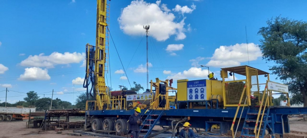 Equipo que realizar� nueva perforaci�n ya trabaja en El Potrillo