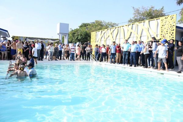 Insfr�n inaugur� la primera obra p�blica del 2026: piletas terap�uticas para adultos mayores en el barrio Guadalupe