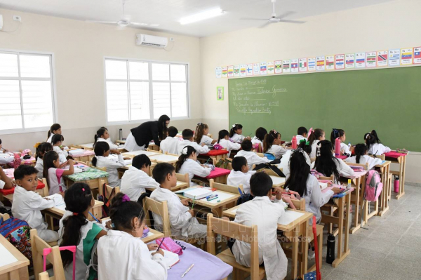 Las nuevas escuelas inauguradas por el Gobernador est�n funcionando con normalidad