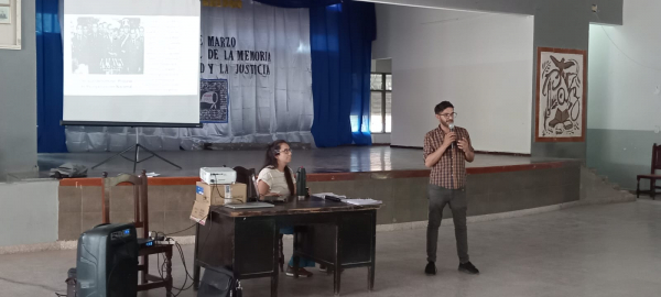 Recordaron el 50� aniversario del �ltimo golpe de Estado en la EPES N� 35 con una jornada de reflexi�n