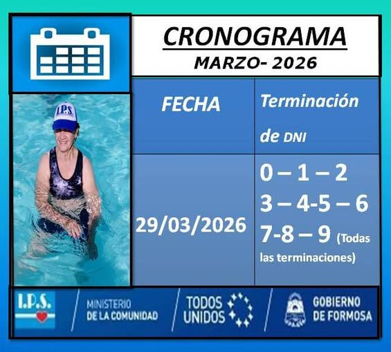 Cronograma - Marzo 2026