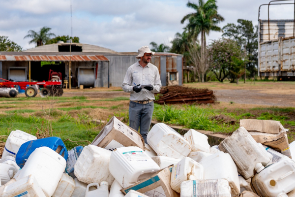 Formosa avanza en la gesti�n sustentable de fitosanitarios con la recuperaci�n de envases vac�os en el interior provincial